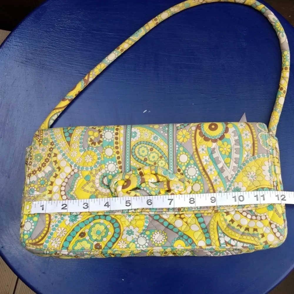 Vera Bradley Knot Just Lemon Parfait Clutch